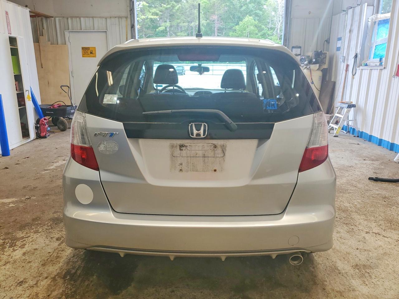 2013 Honda Fit Sport Silver vin: JHMGE8G5XDC042758