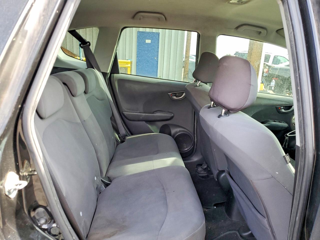 2010 Honda Fit Черный vin: JHMGE8H21AC038176