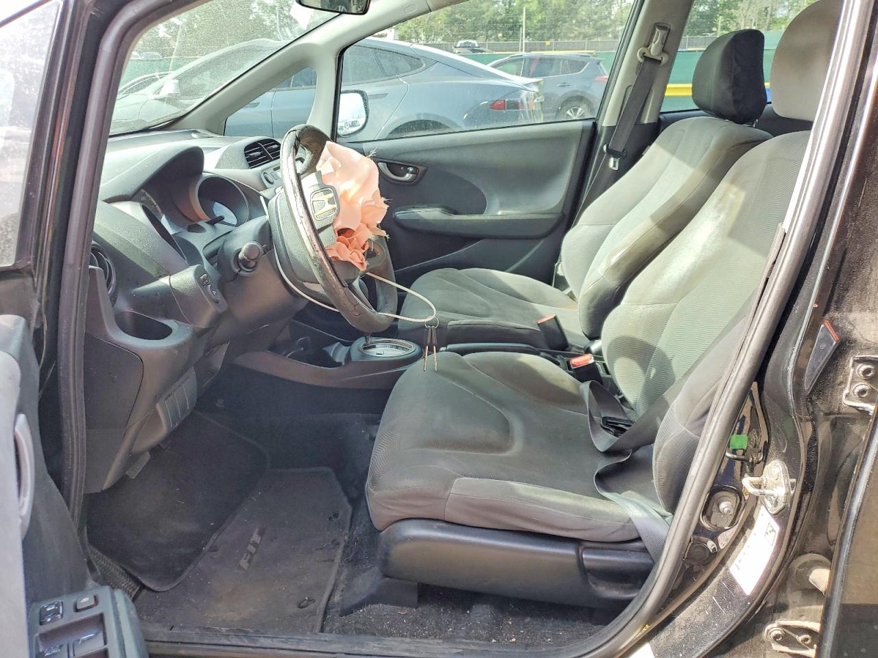 2010 Honda Fit Черный vin: JHMGE8H21AC038176