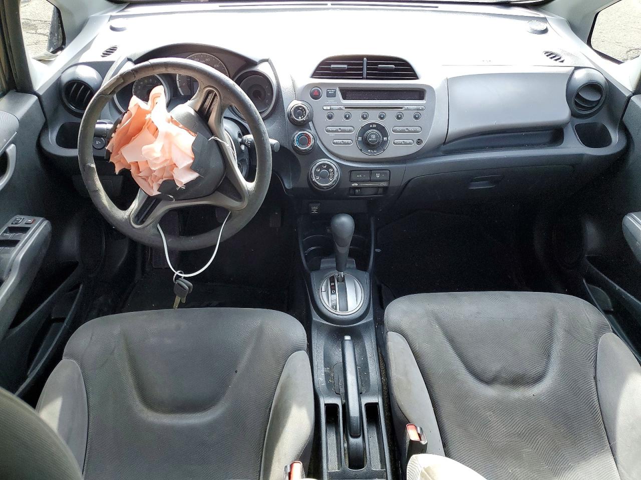 2010 Honda Fit Черный vin: JHMGE8H21AC038176