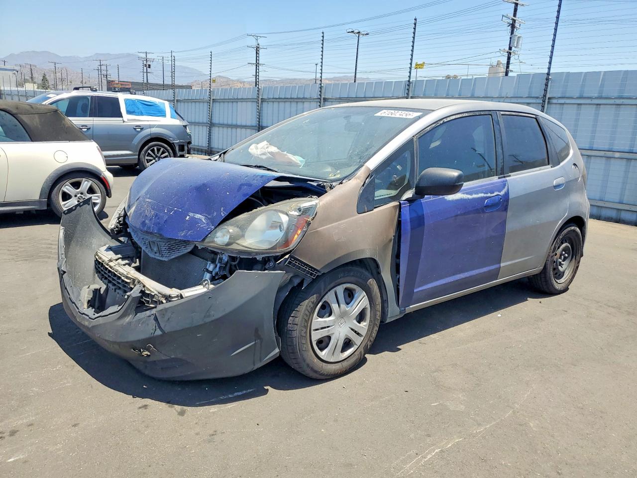 2010 Honda Fit Двухцветный vin: JHMGE8H22AC006675