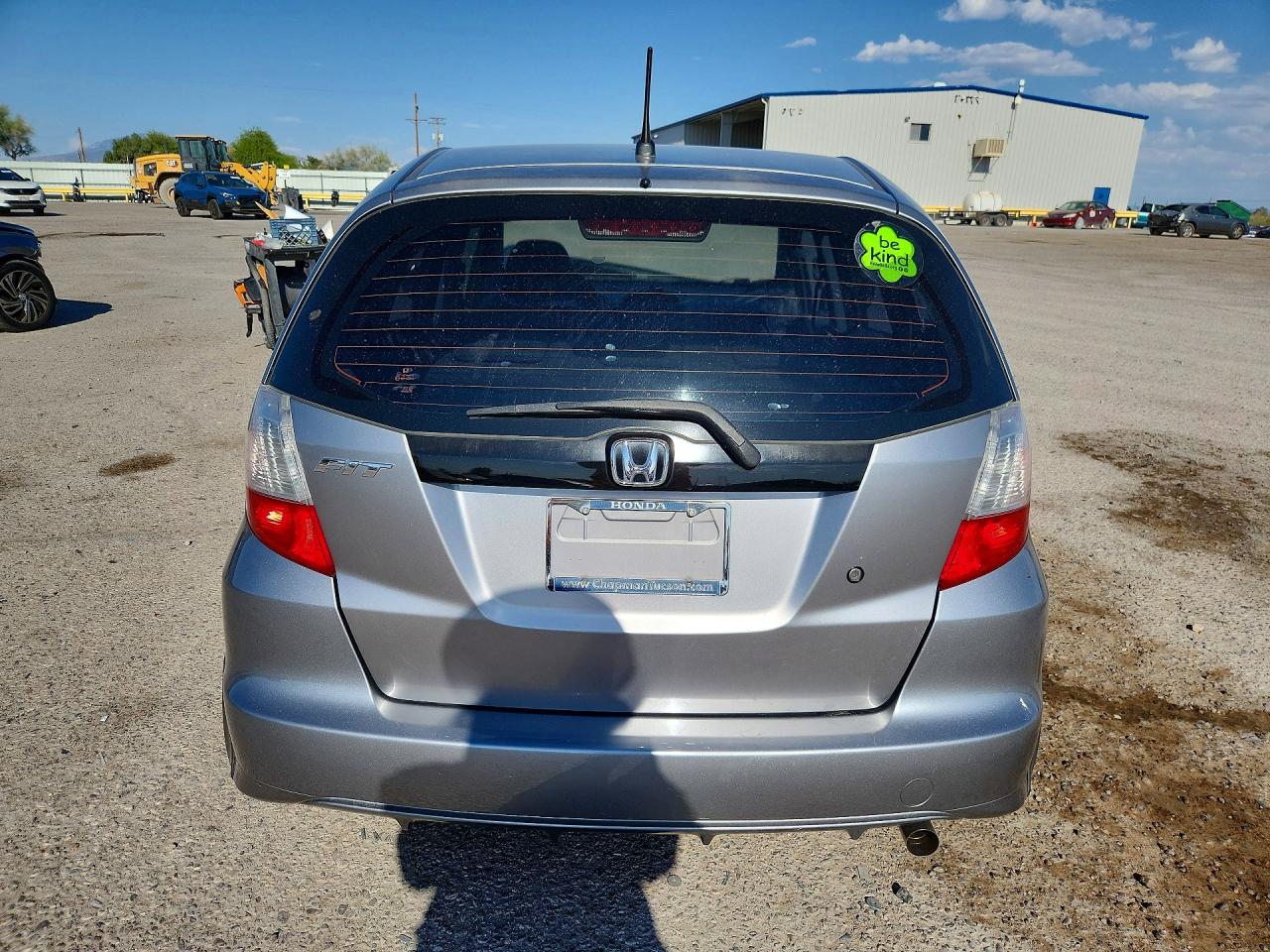 2010 Honda Fit Silver vin: JHMGE8H22AC010094