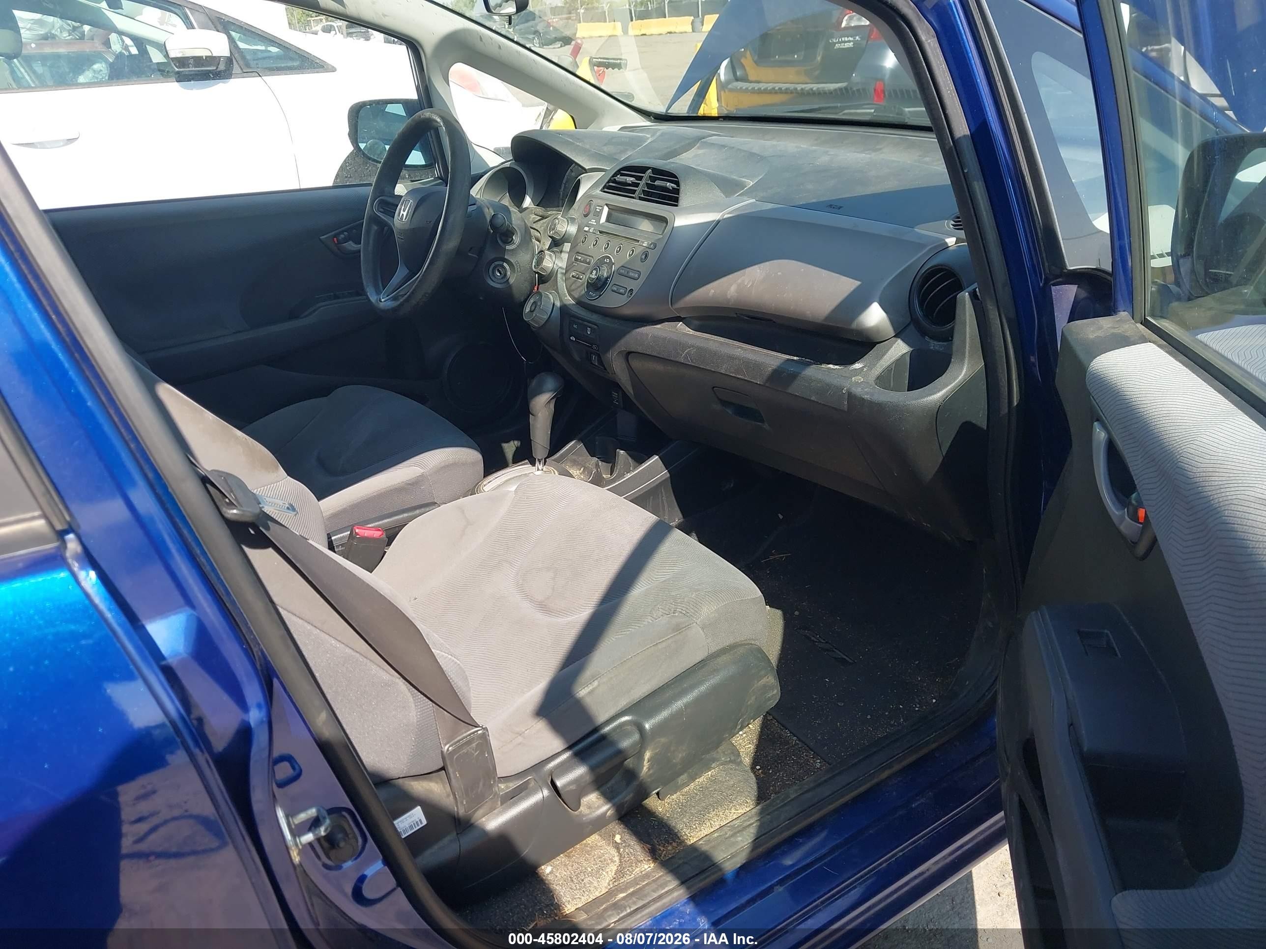 2010 Honda Fit   Dark Blue vin: JHMGE8H22AS012031