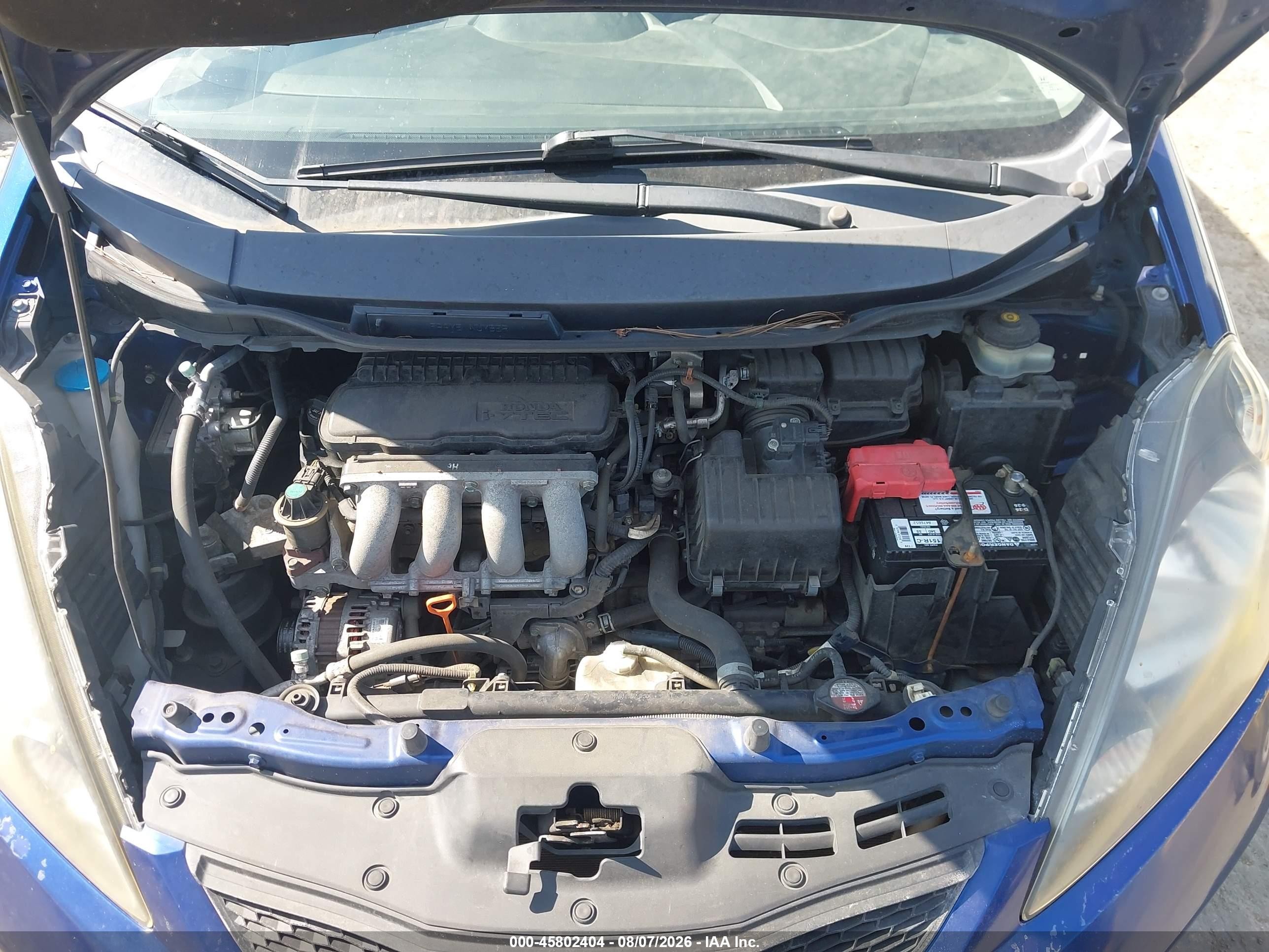 2010 Honda Fit   Dark Blue vin: JHMGE8H22AS012031