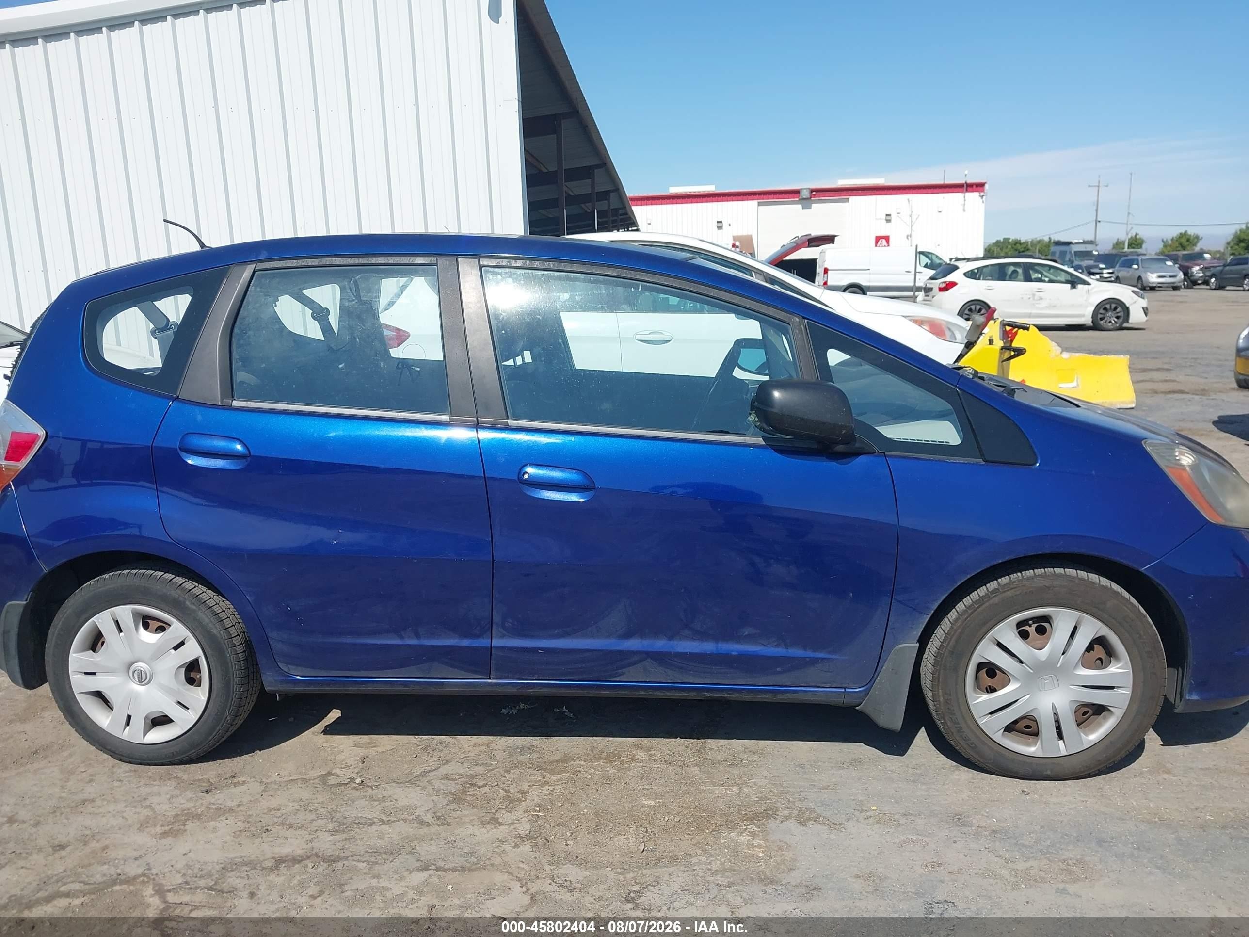 2010 Honda Fit   Dark Blue vin: JHMGE8H22AS012031