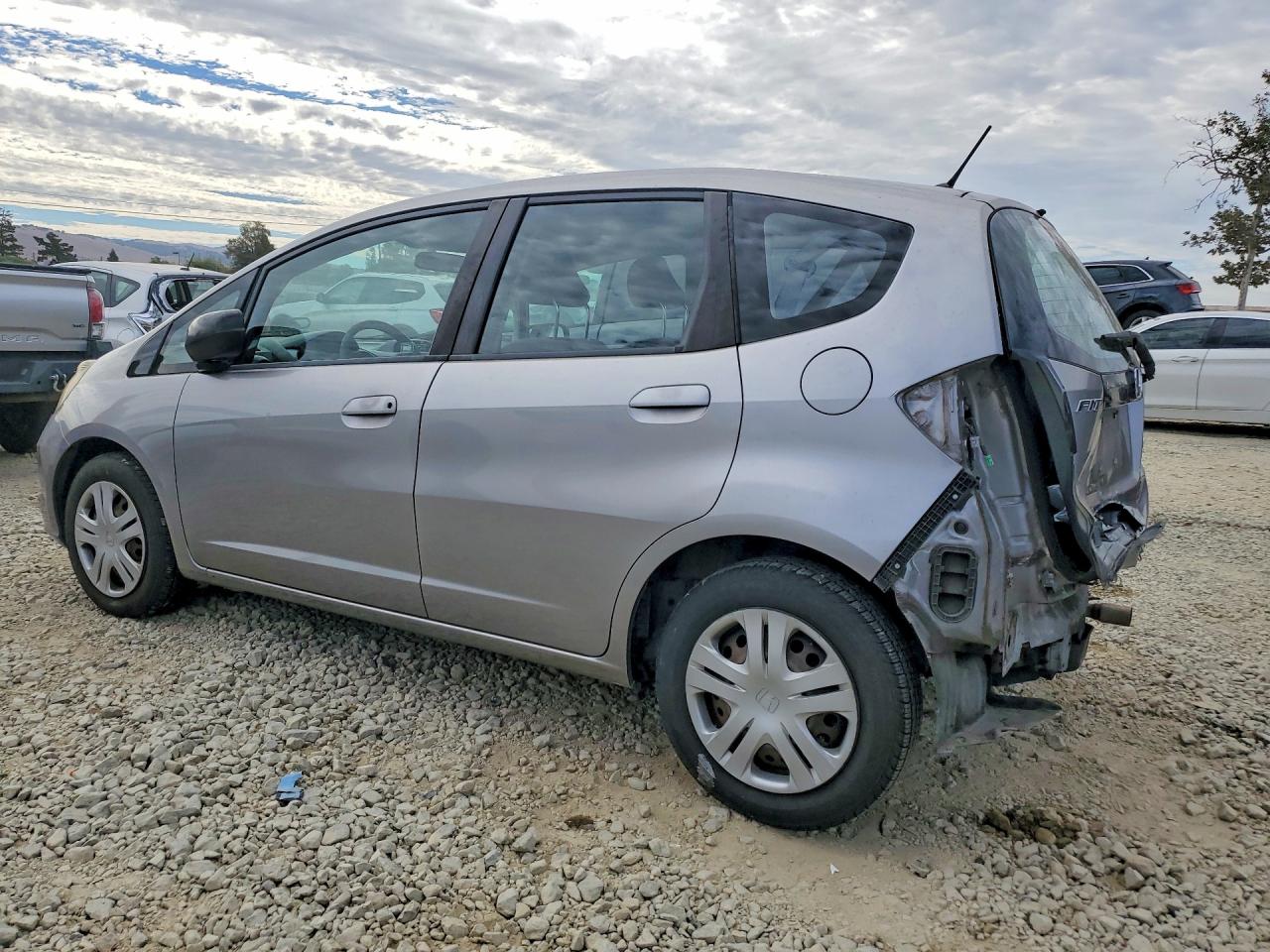 2010 Honda Fit Silver vin: JHMGE8H23AC006409