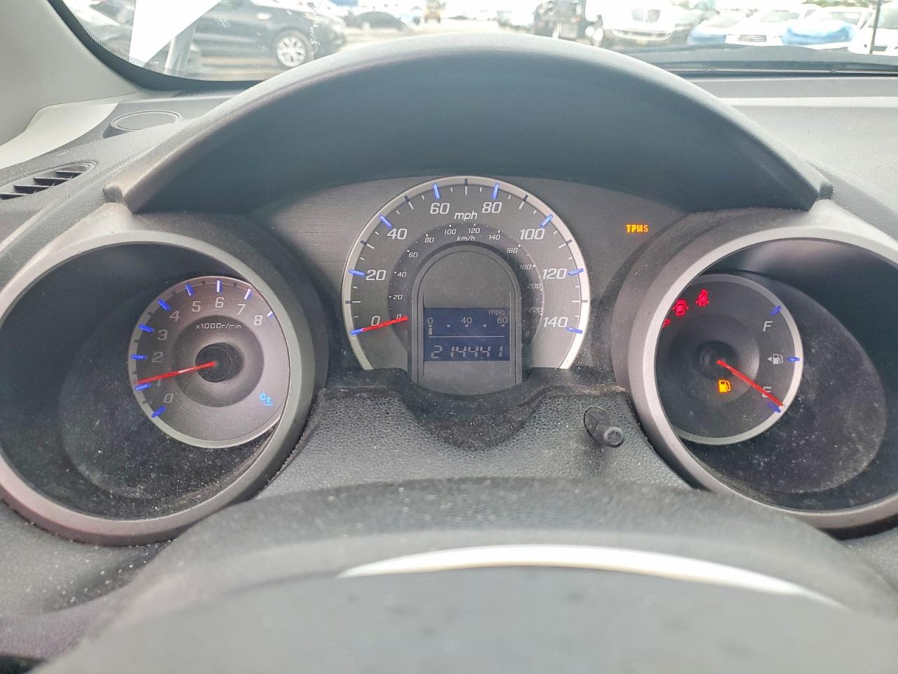 2010 Honda Fit Blue vin: JHMGE8H23AC033433