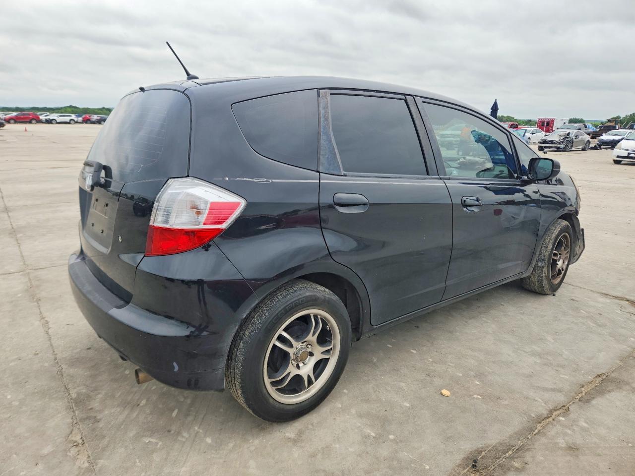 2010 Honda Fit Black vin: JHMGE8H23AS006366