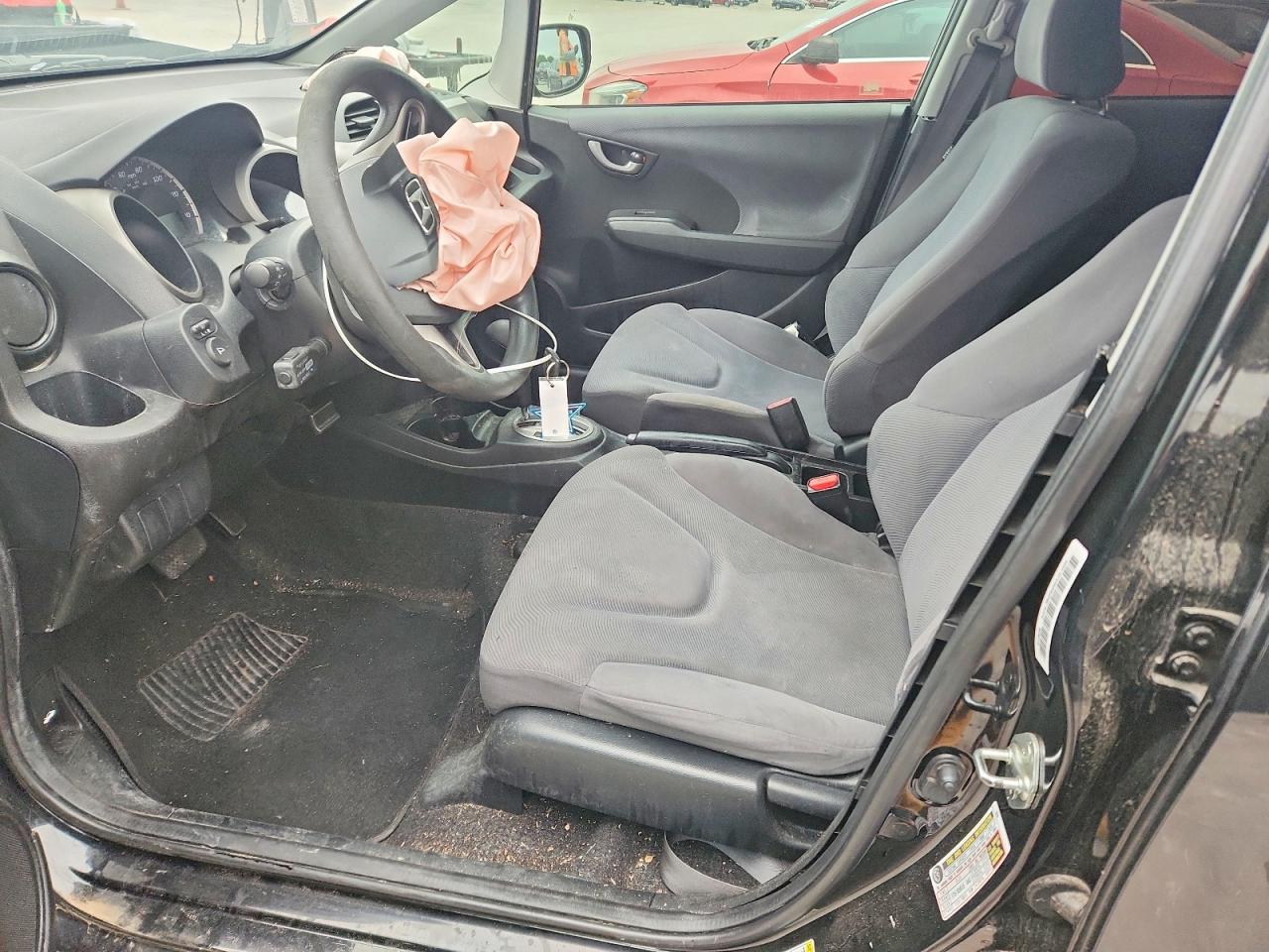 2010 Honda Fit Black vin: JHMGE8H23AS006366