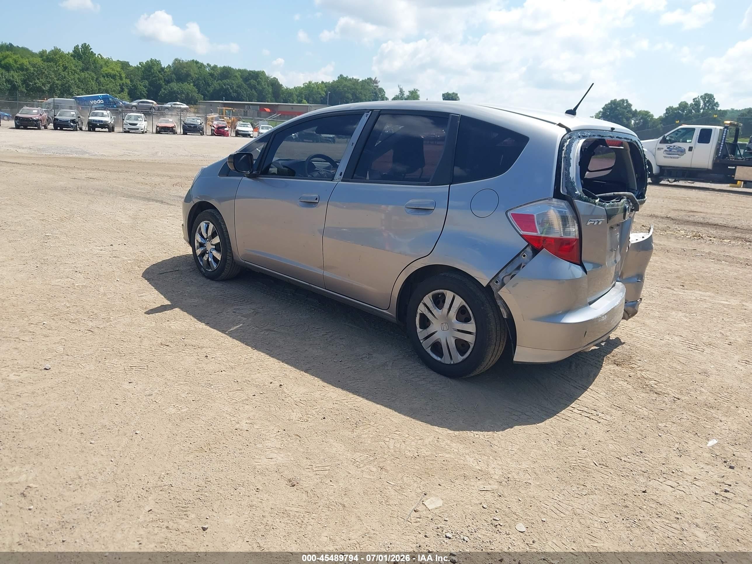 2010 Honda Fit   Silver vin: JHMGE8H23AS024737