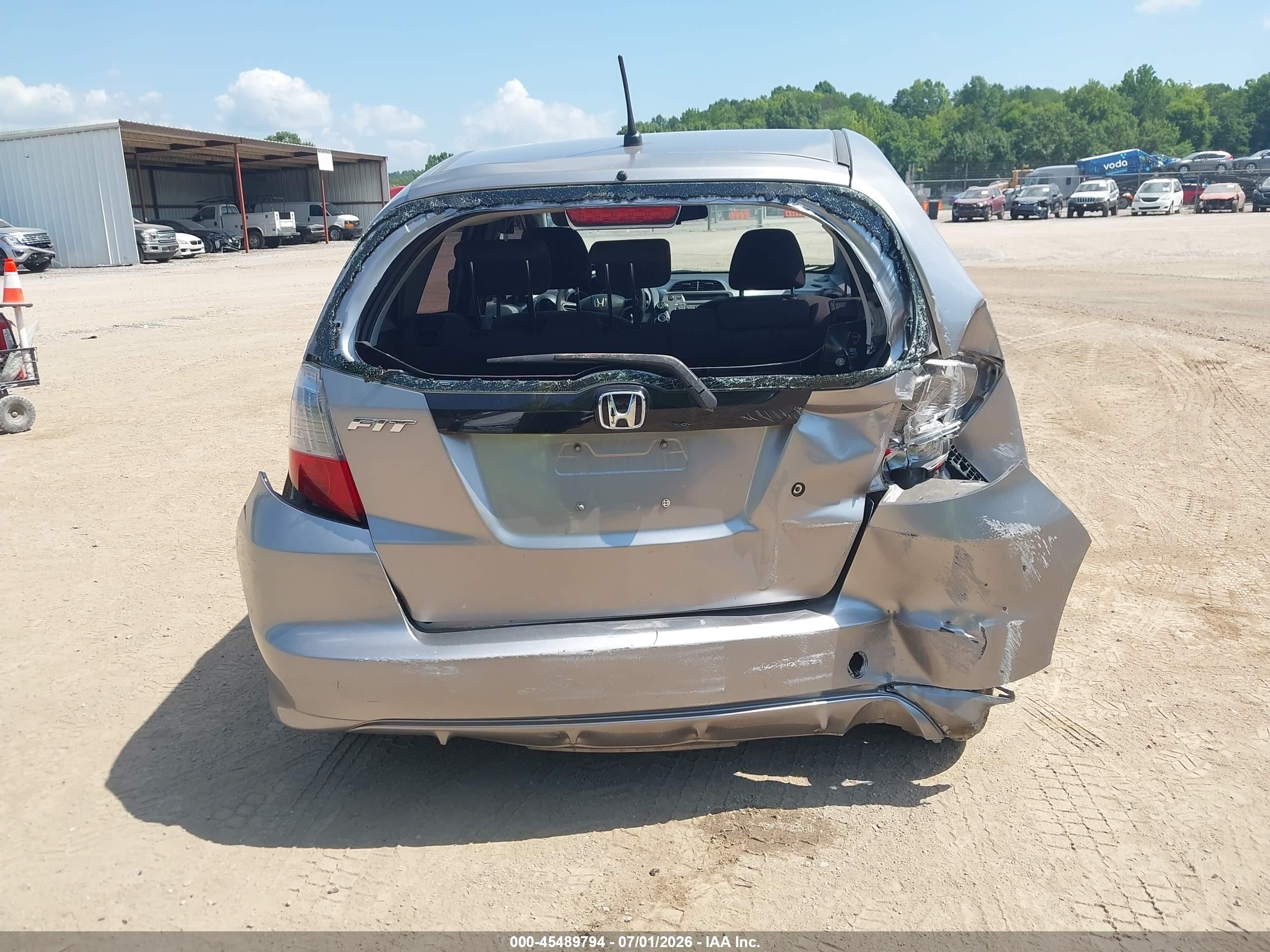 2010 Honda Fit   Silver vin: JHMGE8H23AS024737
