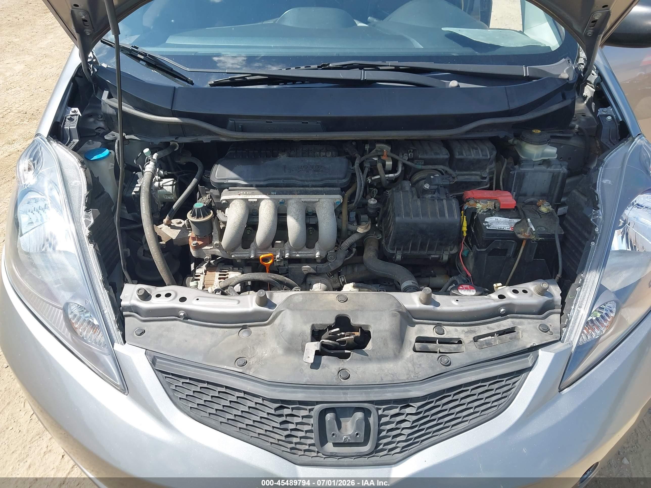 2010 Honda Fit   Silver vin: JHMGE8H23AS024737