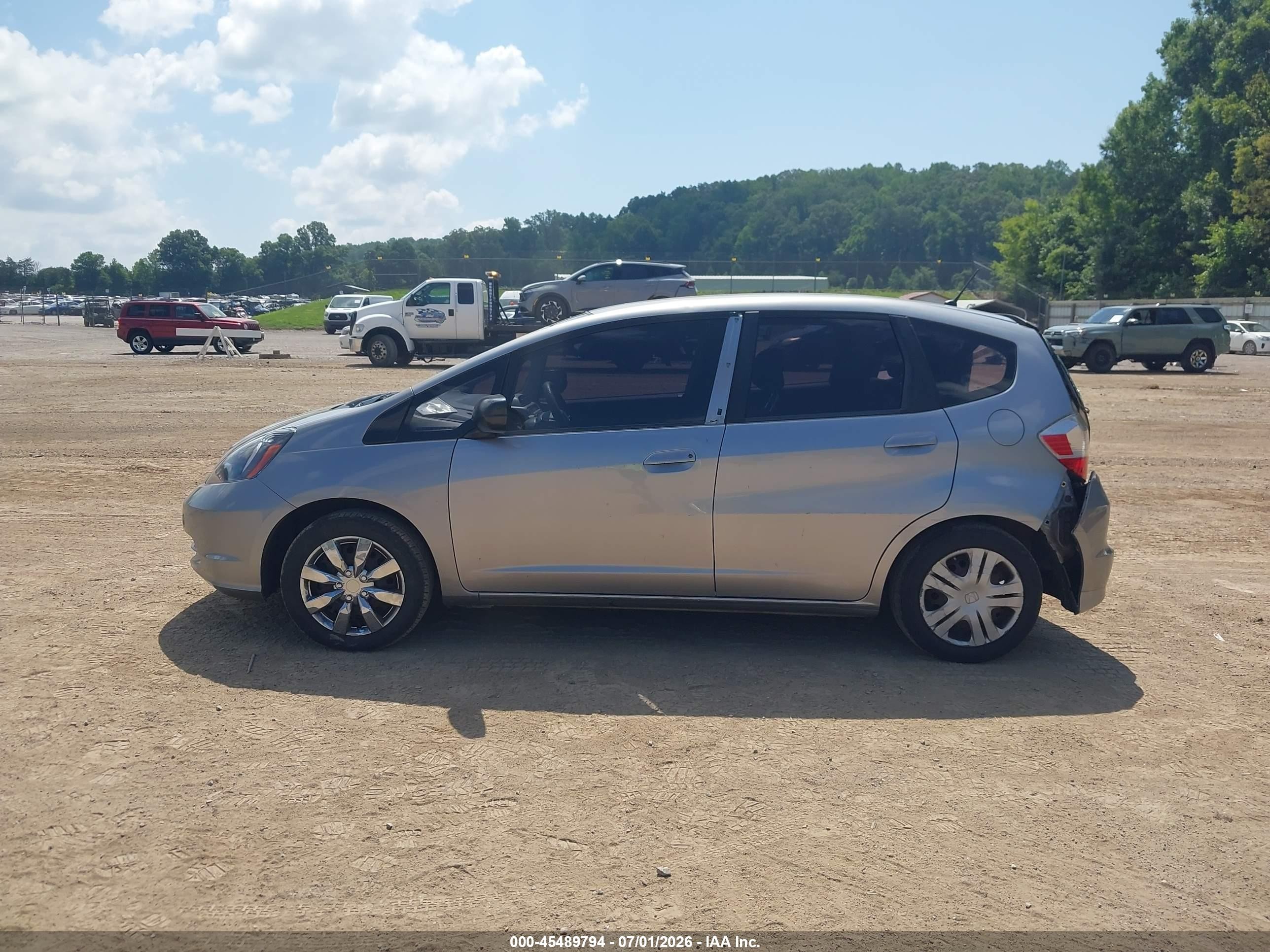 2010 Honda Fit   Silver vin: JHMGE8H23AS024737