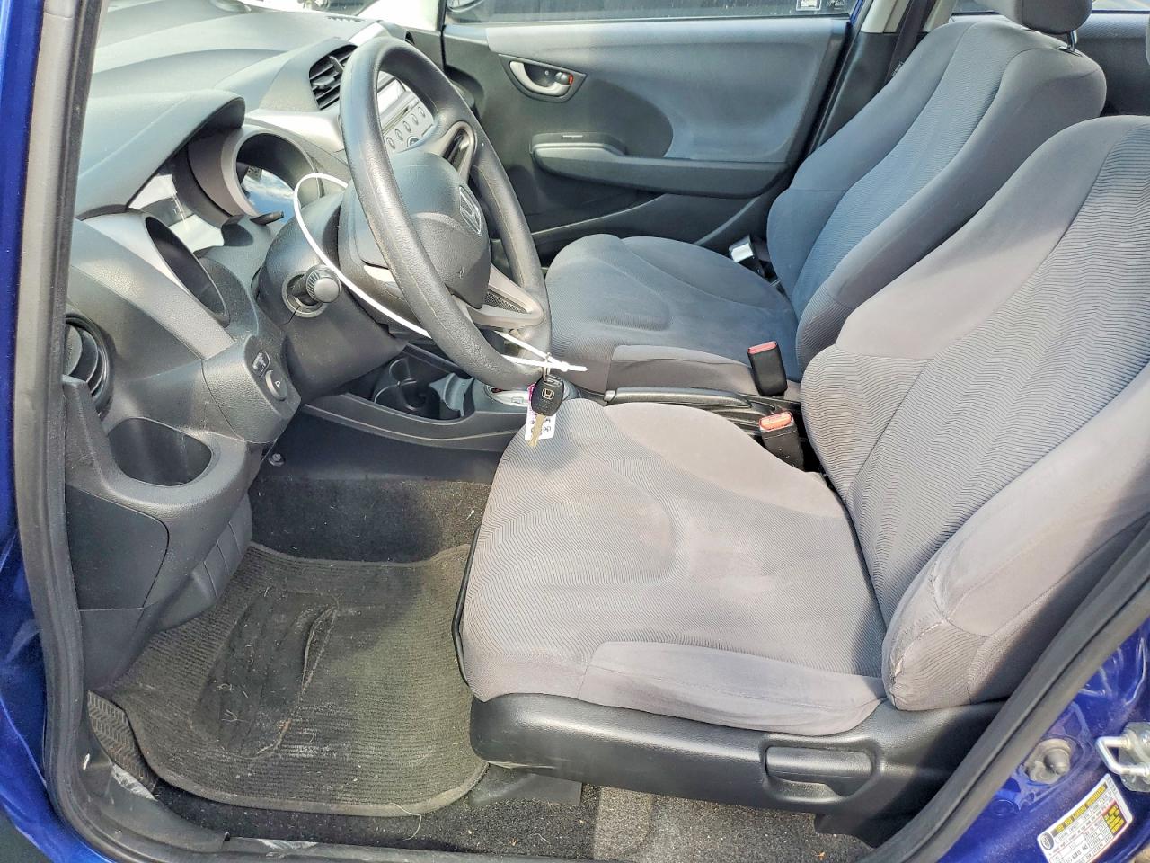 2010 Honda Fit Blue vin: JHMGE8H24AC006211