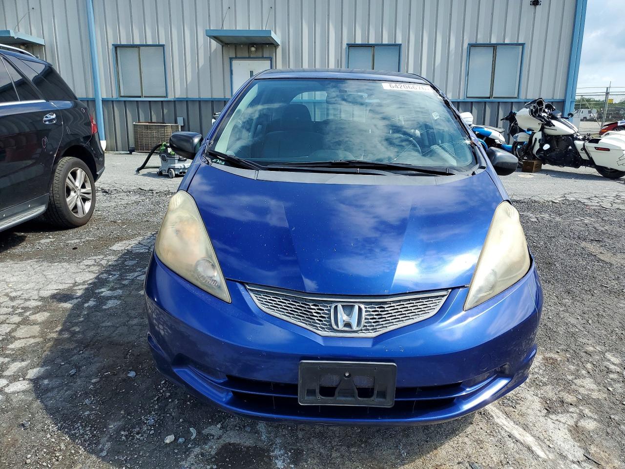 2010 Honda Fit Blue vin: JHMGE8H24AC006211