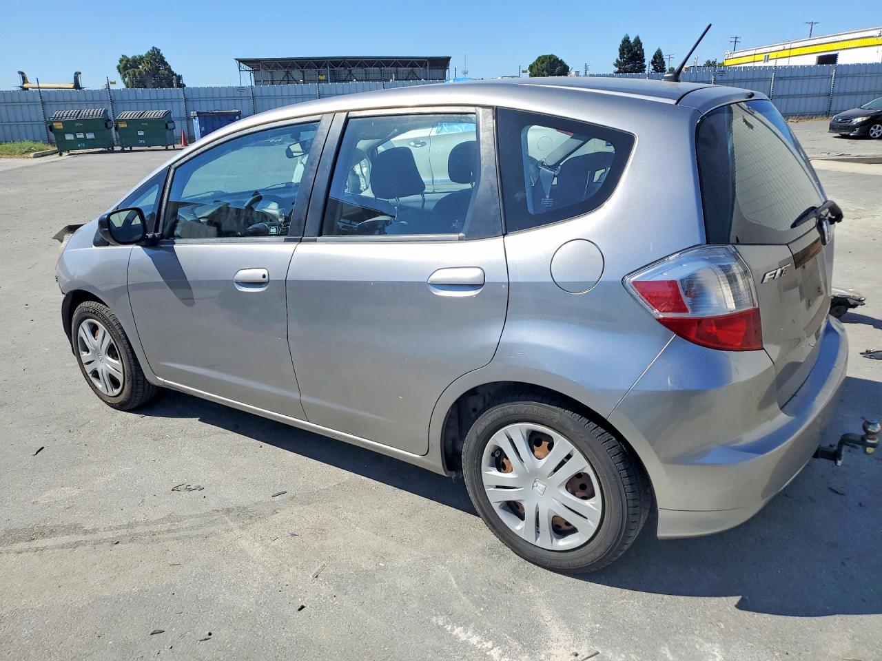 2010 Honda Fit Silver vin: JHMGE8H24AC006421