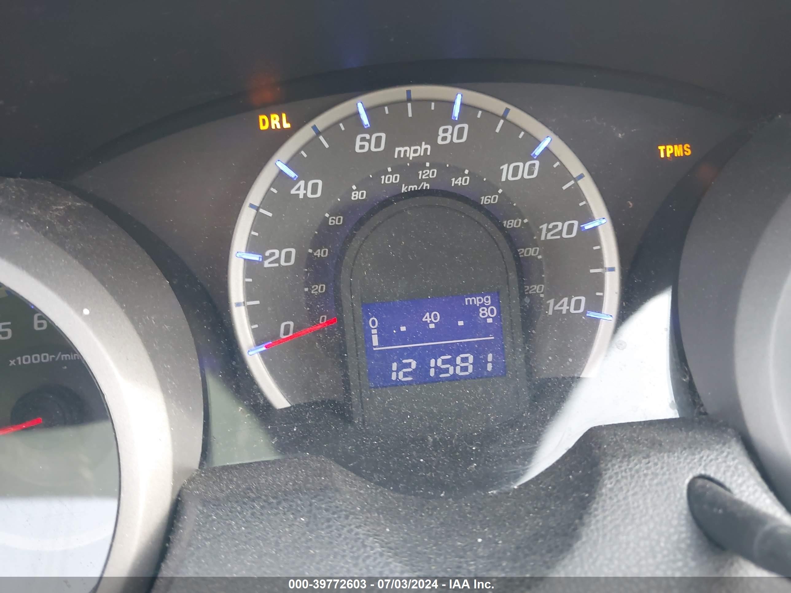 2010 Honda Fit Silver vin: JHMGE8H24AC006452