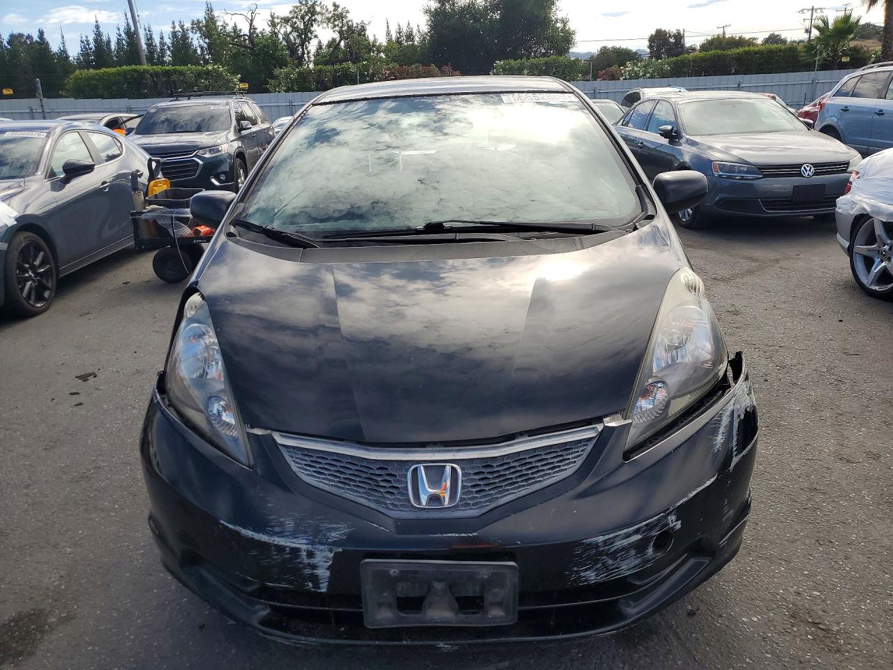 2010 Honda Fit Black vin: JHMGE8H24AC030654