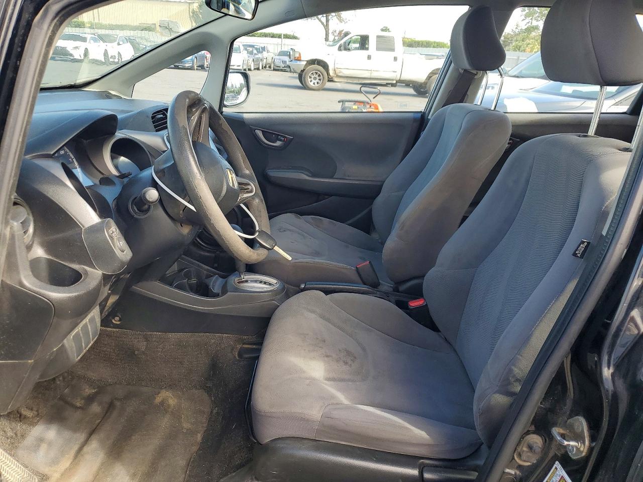 2010 Honda Fit Black vin: JHMGE8H24AC030654