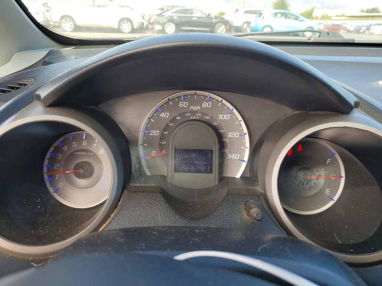 2010 Honda Fit Black vin: JHMGE8H24AC030654