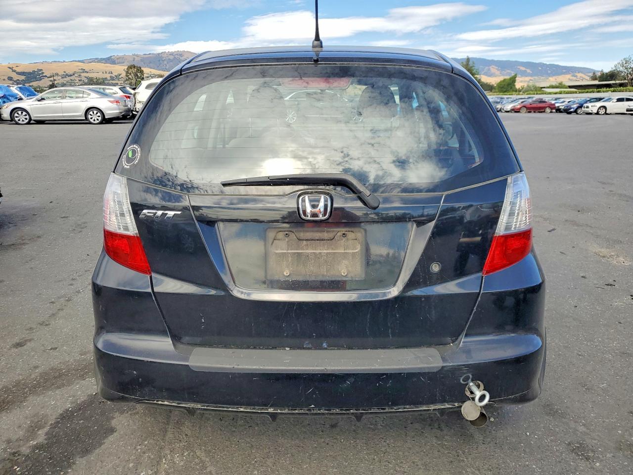 2010 Honda Fit Black vin: JHMGE8H24AC030654