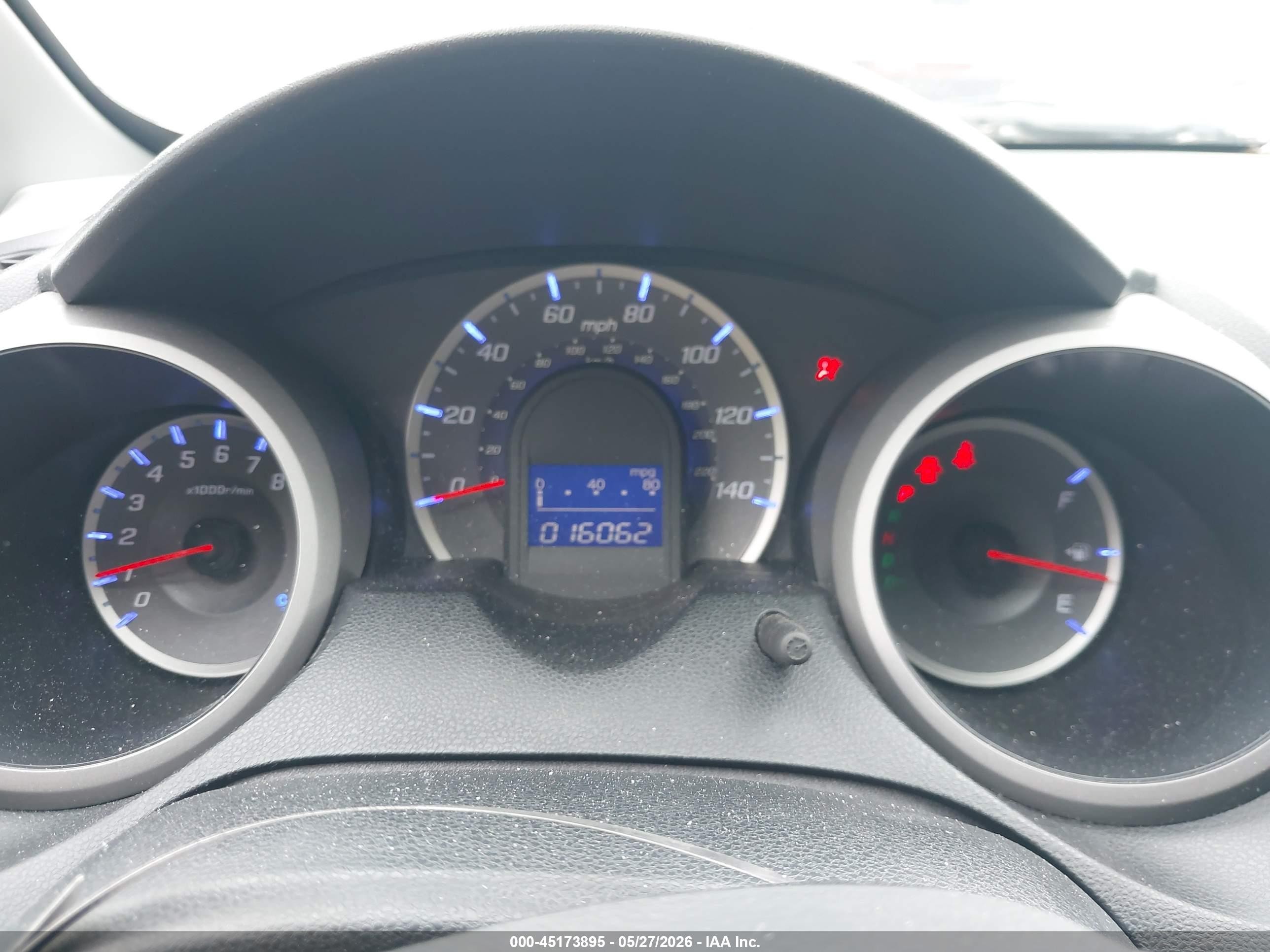 2010 Honda Fit   Light Blue vin: JHMGE8H24AS000852
