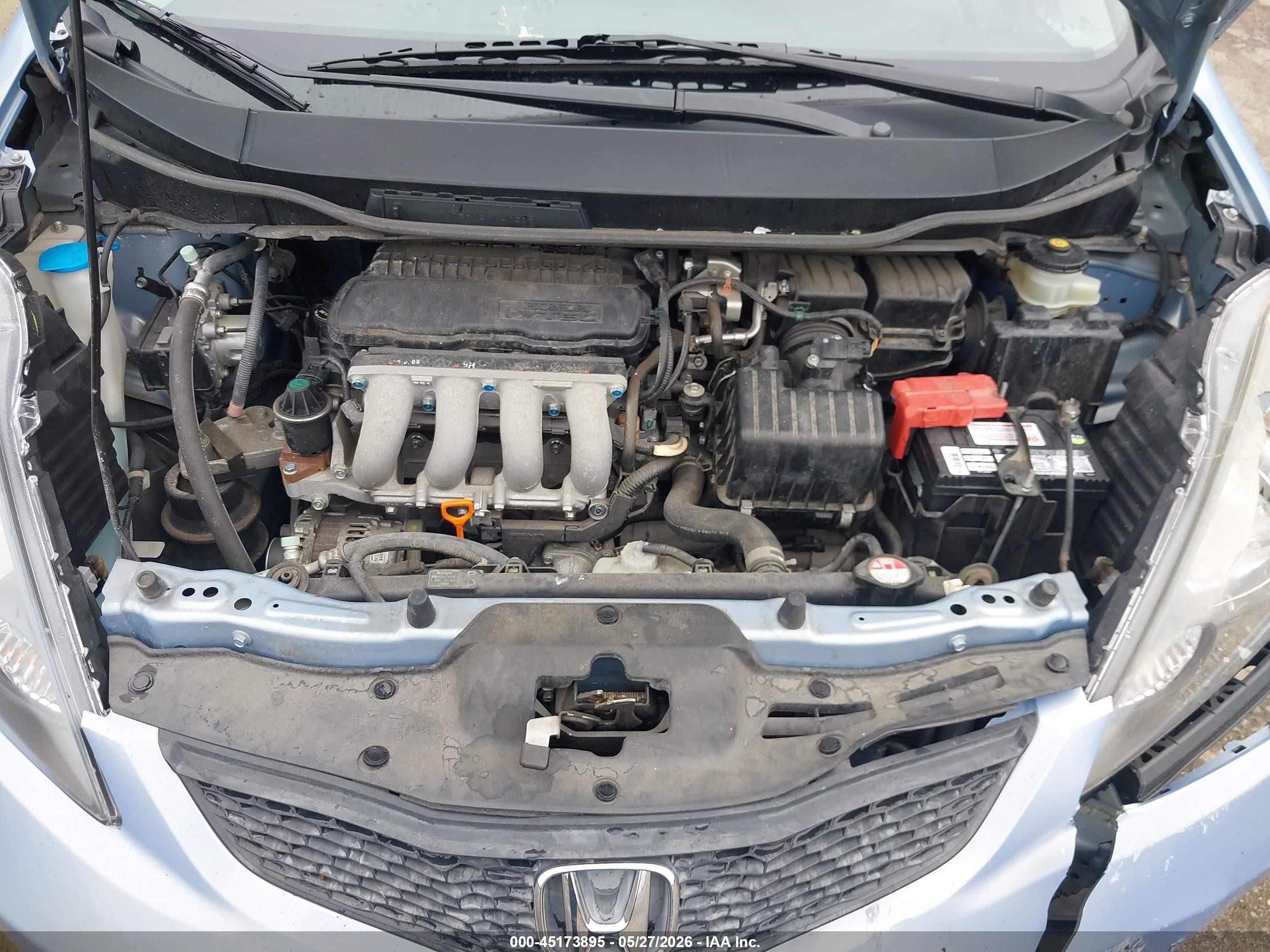 2010 Honda Fit   Light Blue vin: JHMGE8H24AS000852
