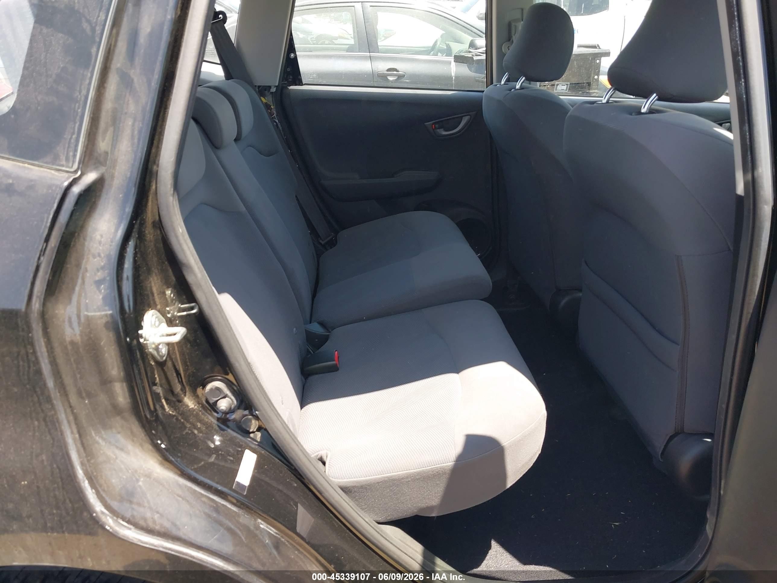 2010 Honda Fit   Черный vin: JHMGE8H25AC039363