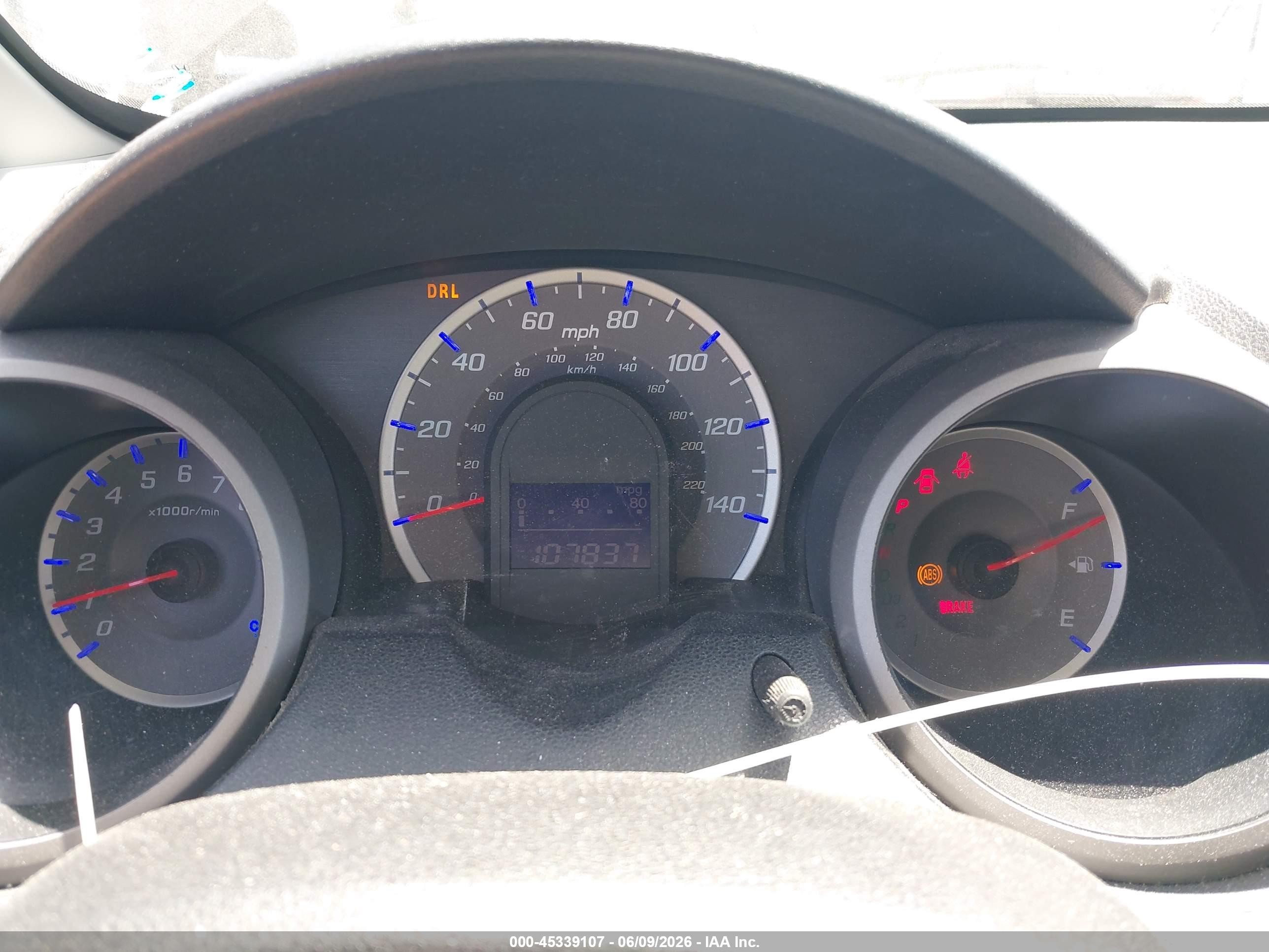 2010 Honda Fit   Черный vin: JHMGE8H25AC039363