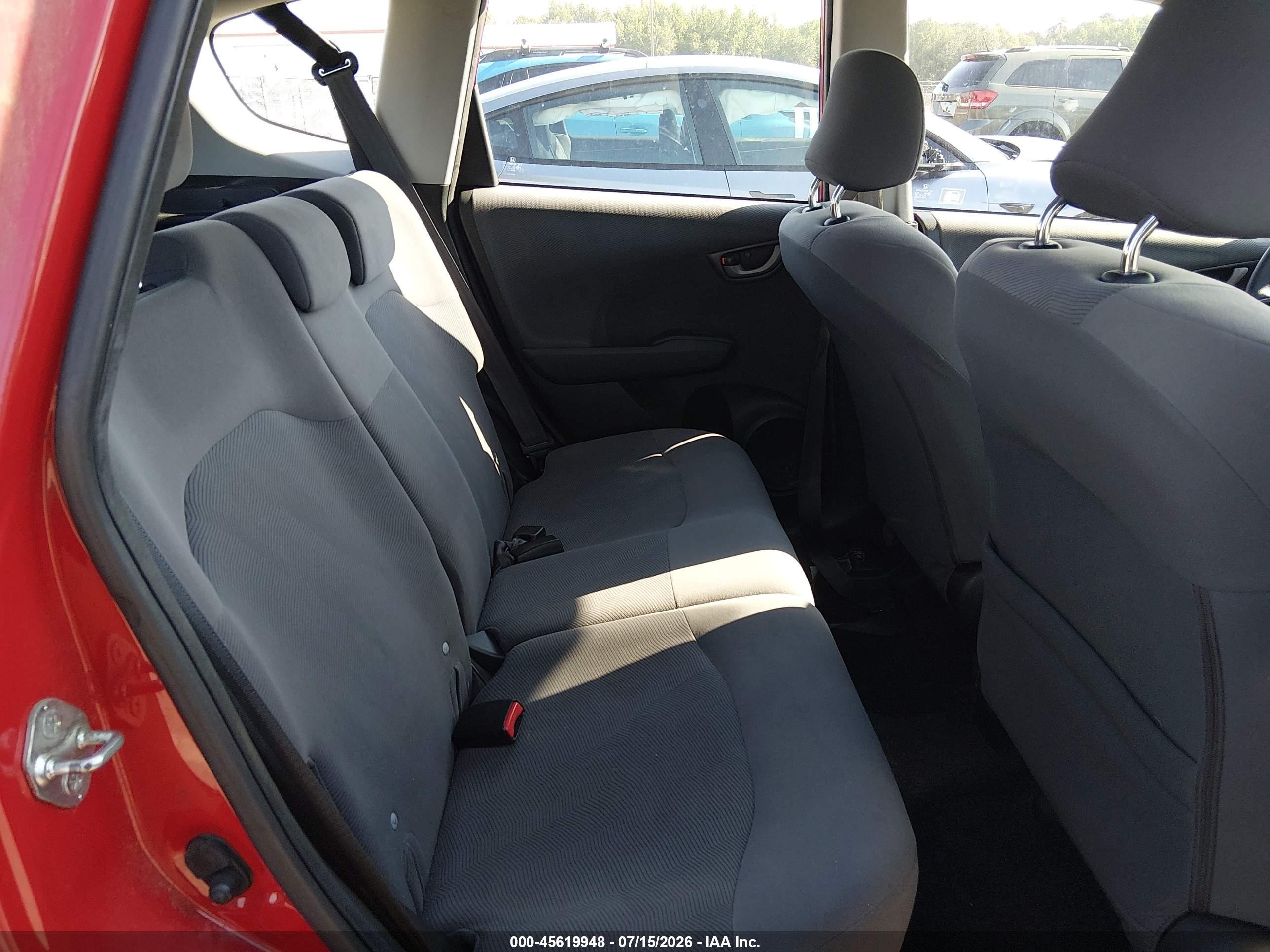 2010 Honda Fit   Красный vin: JHMGE8H25AS005848