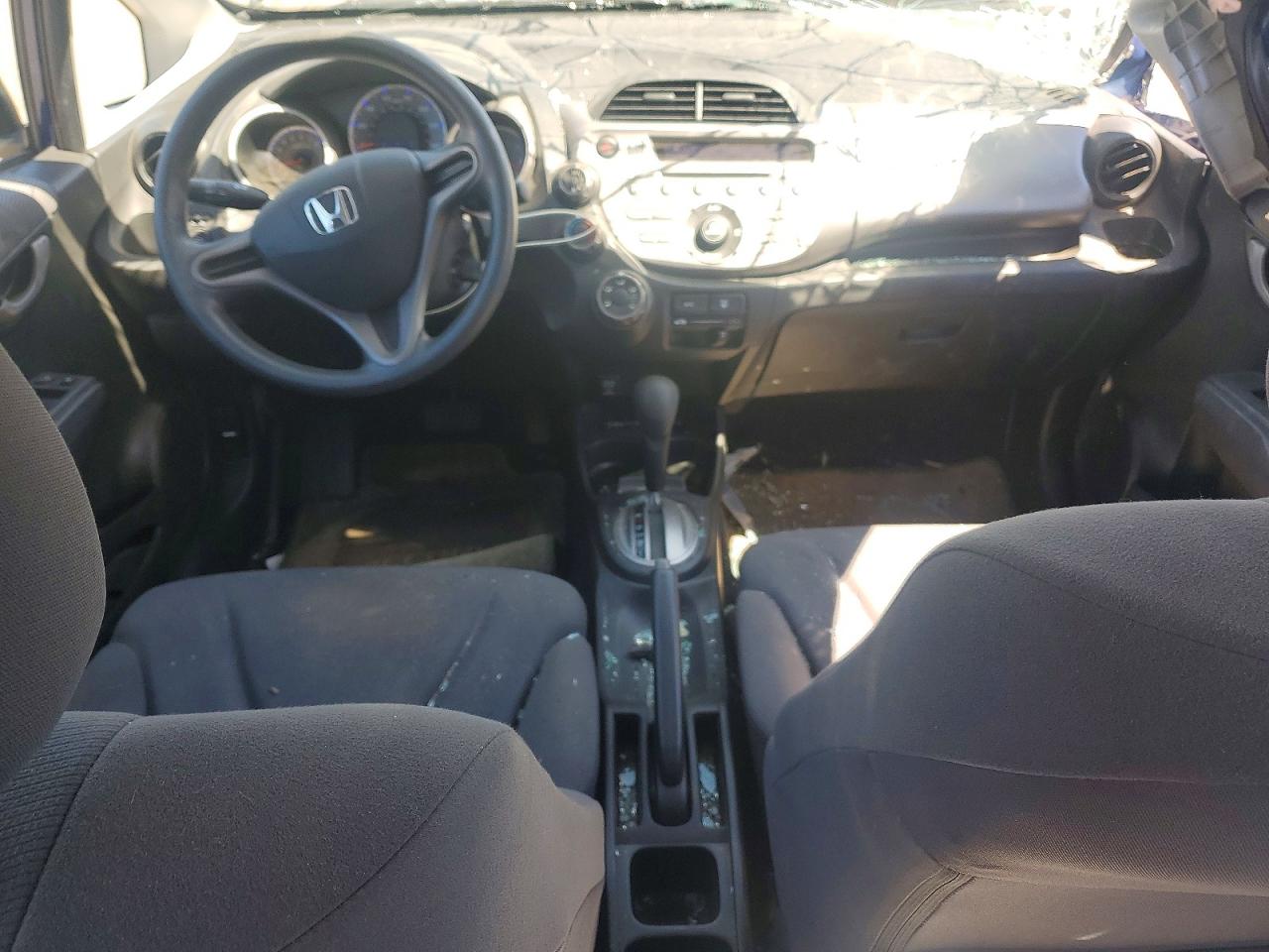 2010 Honda Fit Blue vin: JHMGE8H25AS019488
