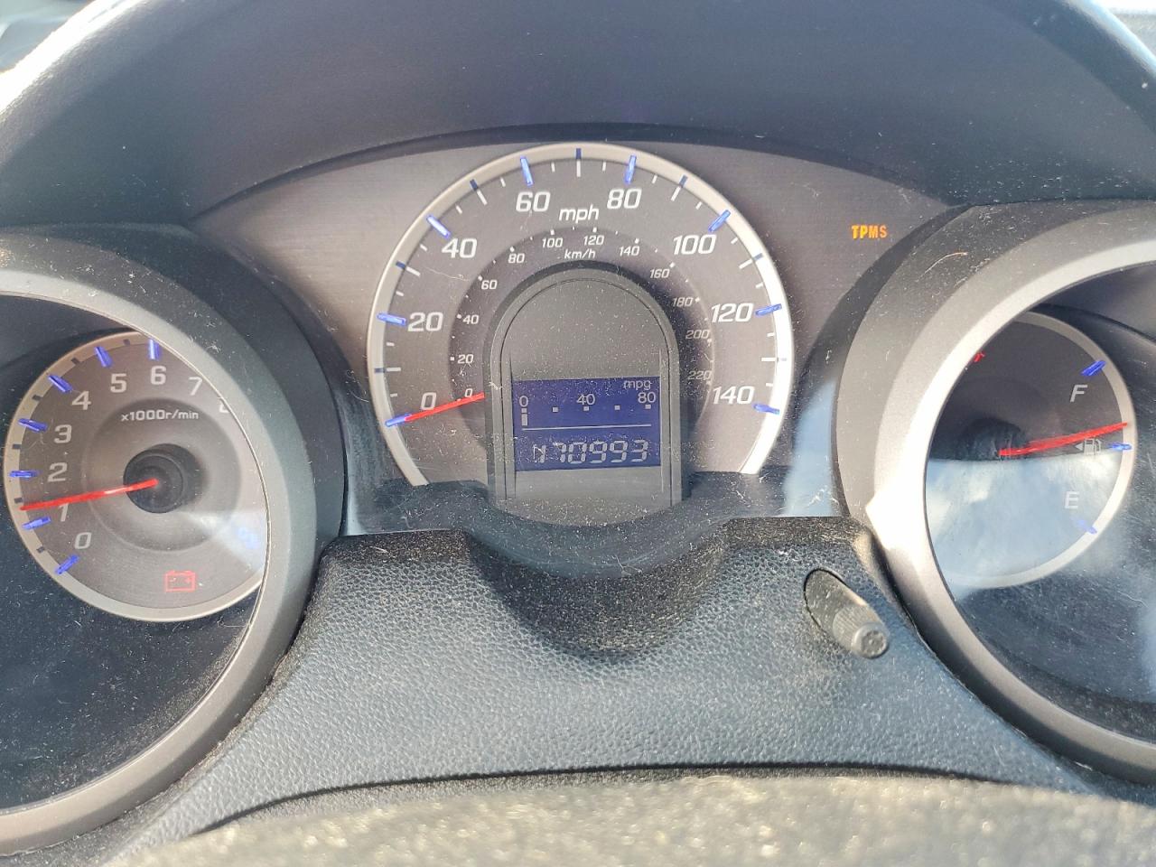 2010 Honda Fit Red vin: JHMGE8H26AC015475