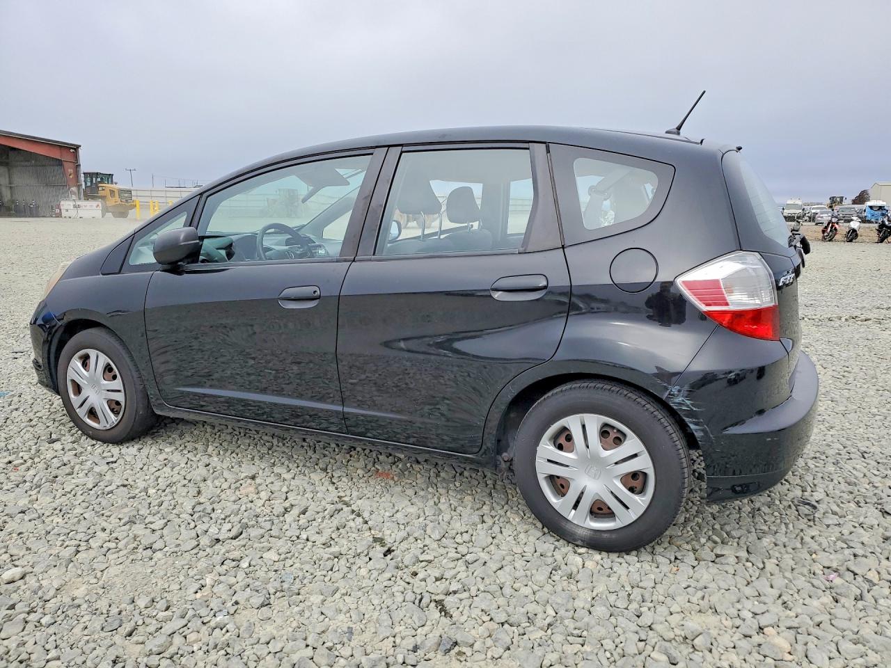 2010 Honda Fit Black vin: JHMGE8H26AC038190