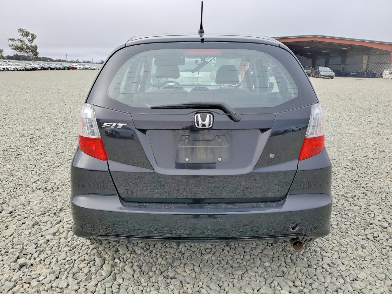2010 Honda Fit Black vin: JHMGE8H26AC038190