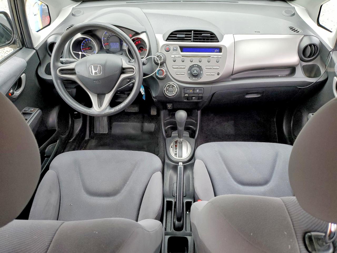 2010 Honda Fit Black vin: JHMGE8H26AC038190
