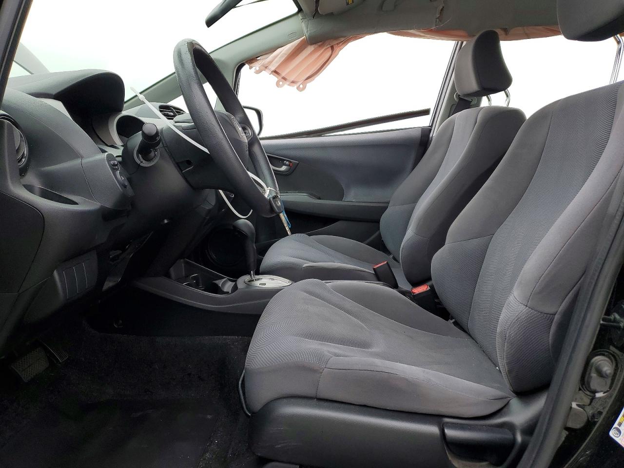2010 Honda Fit Black vin: JHMGE8H26AC038190