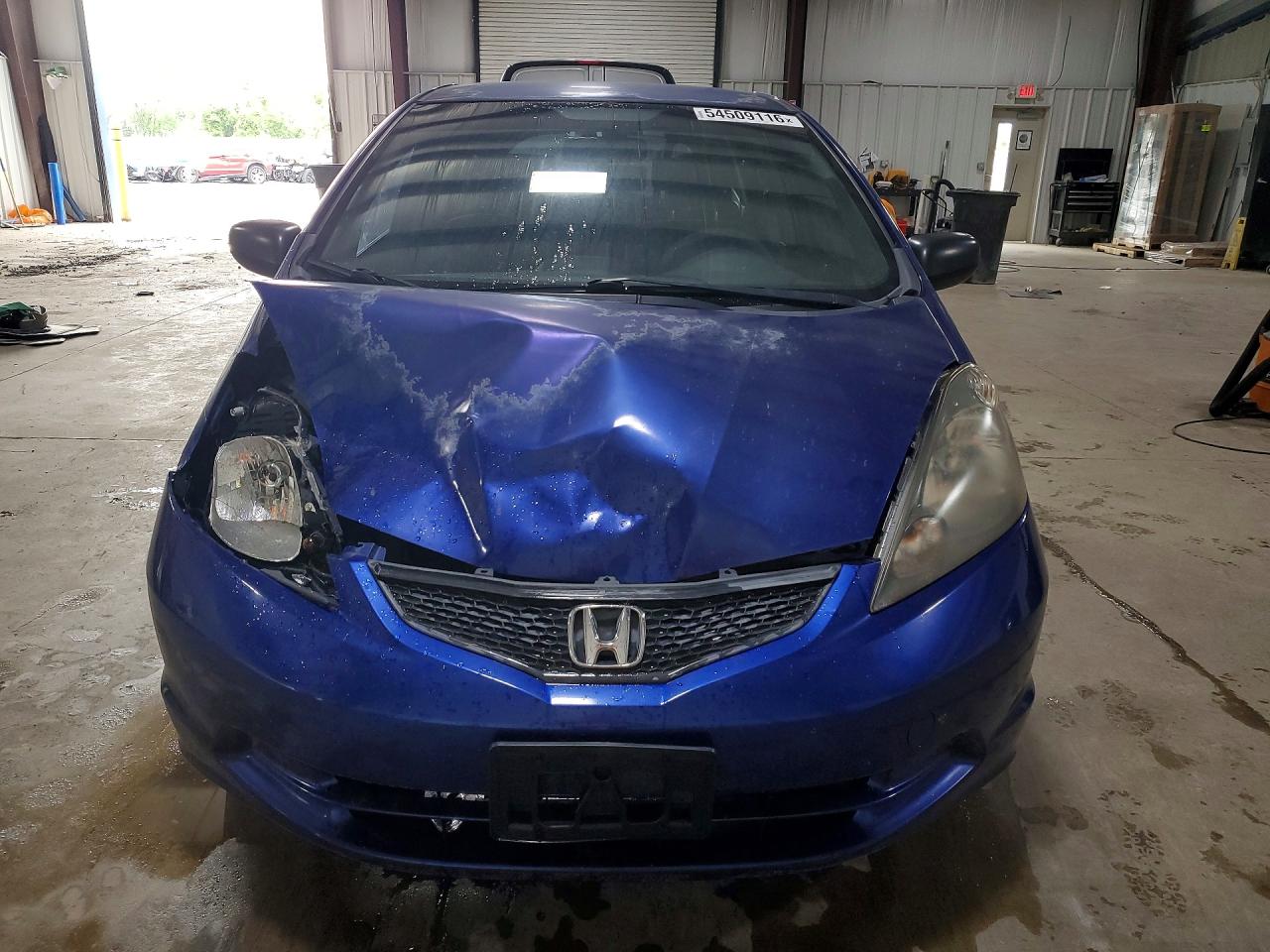 2010 Honda Fit Blue vin: JHMGE8H26AS003543