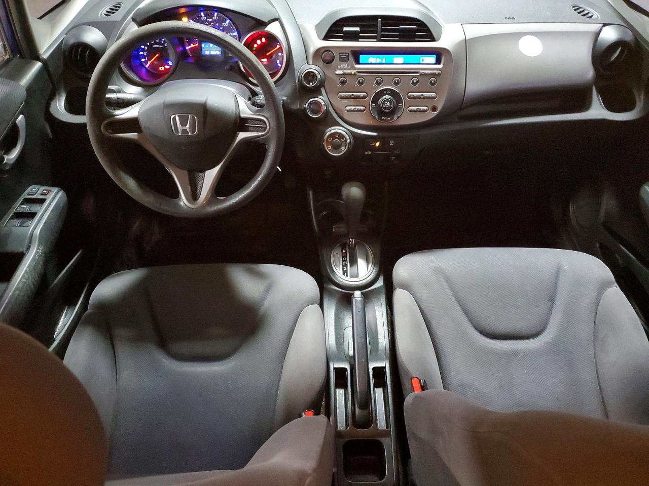 2010 Honda Fit Blue vin: JHMGE8H26AS003543