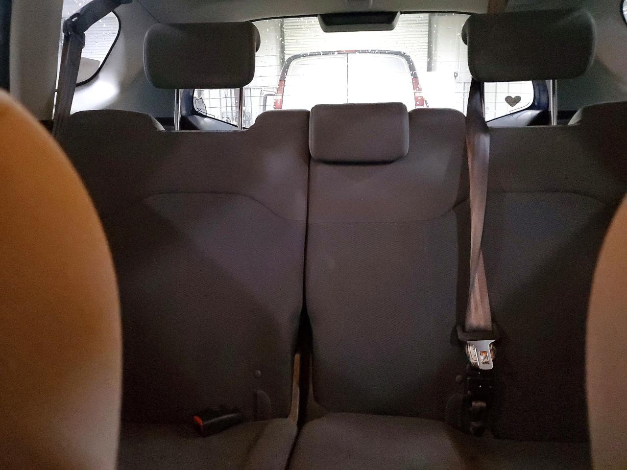 2010 Honda Fit Blue vin: JHMGE8H26AS003543