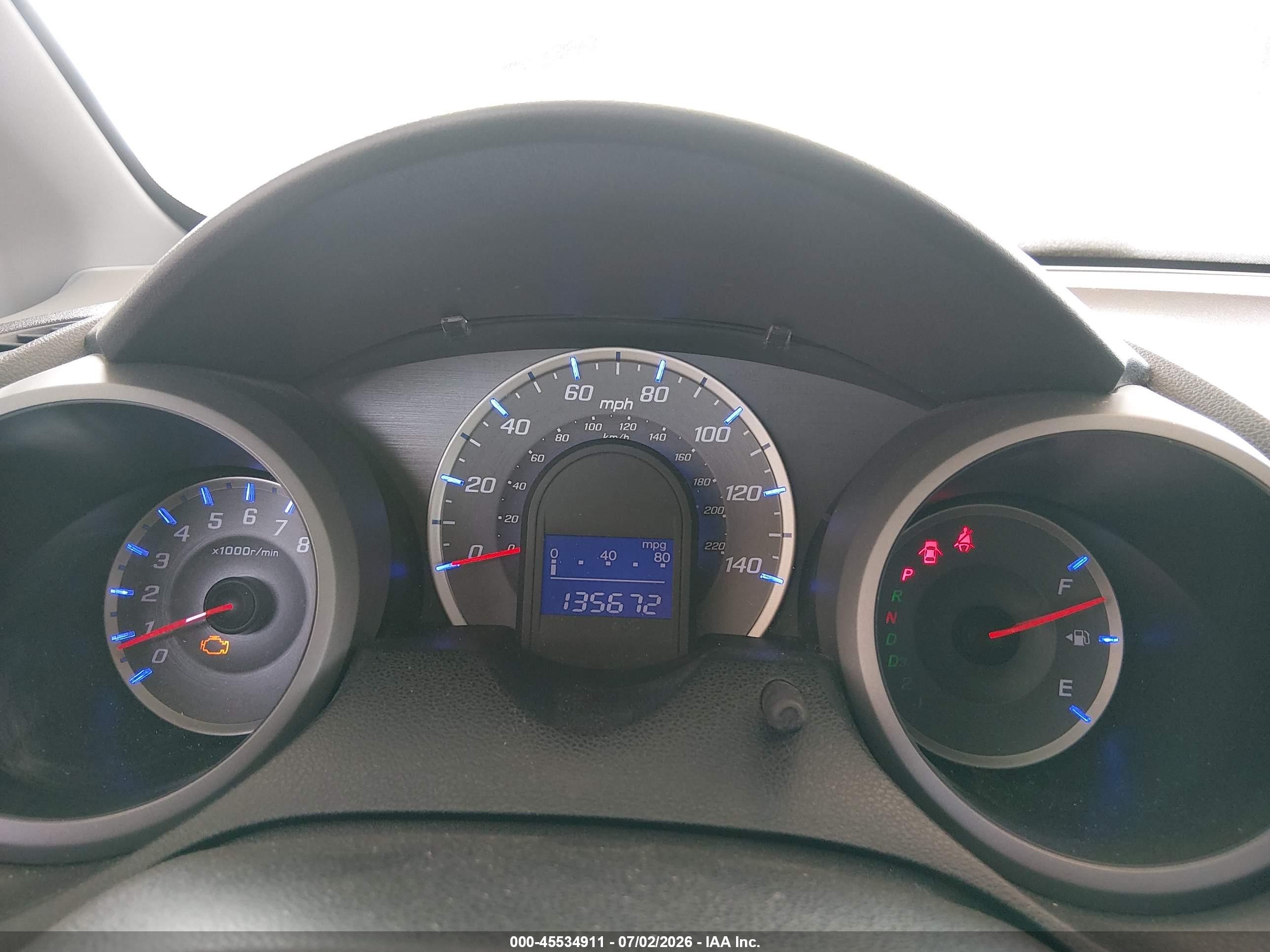 2010 Honda Fit   Light Blue vin: JHMGE8H27AC033936