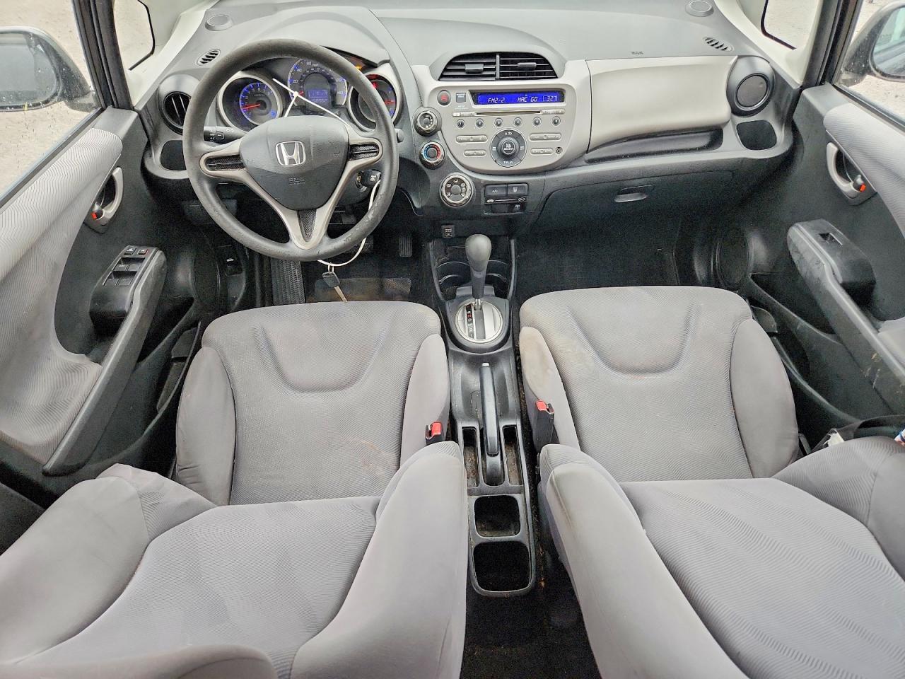 2010 Honda Fit Black vin: JHMGE8H27AC039395
