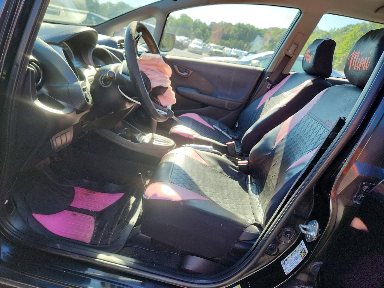 2010 Honda Fit Black vin: JHMGE8H27AS011747