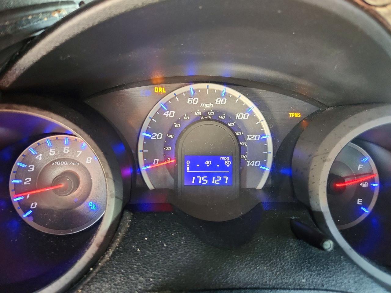 2010 Honda Fit Blue vin: JHMGE8H28AC015333