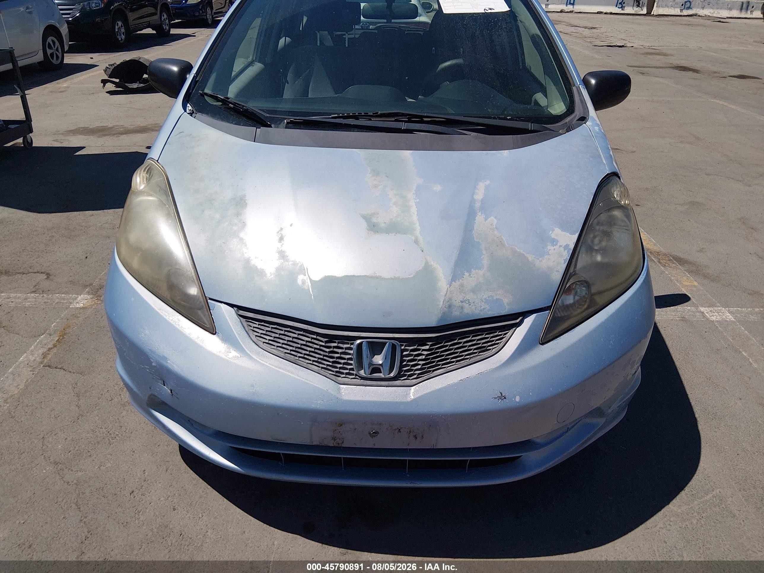 2010 Honda Fit   Blue vin: JHMGE8H28AC036621