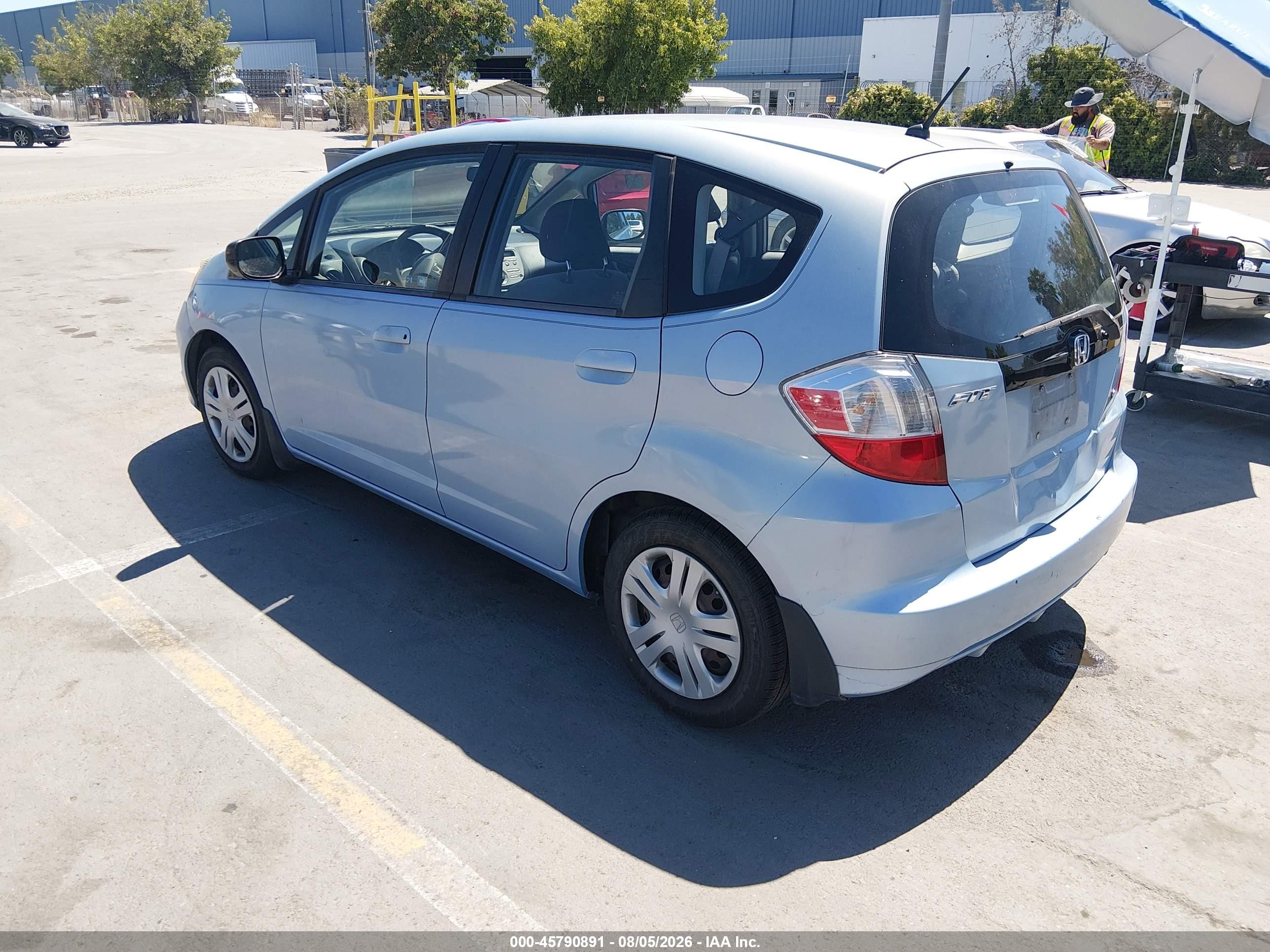 2010 Honda Fit   Blue vin: JHMGE8H28AC036621