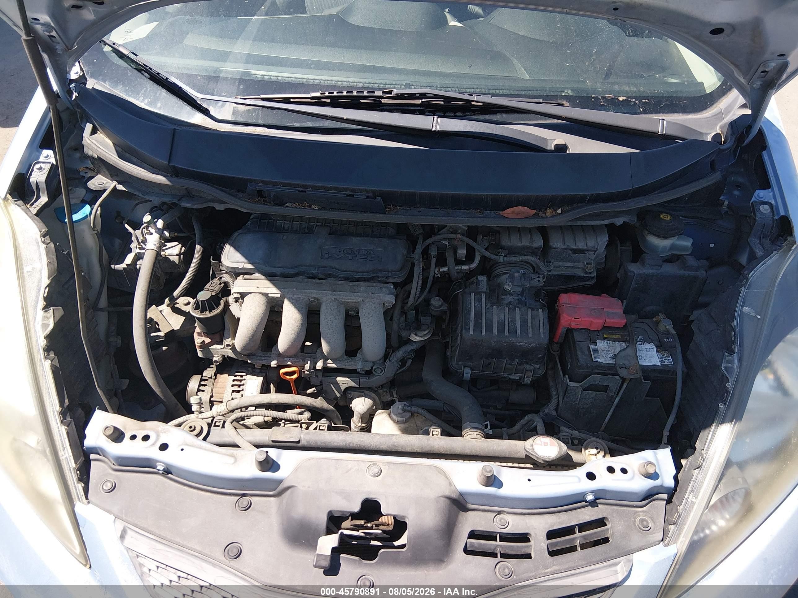 2010 Honda Fit   Blue vin: JHMGE8H28AC036621