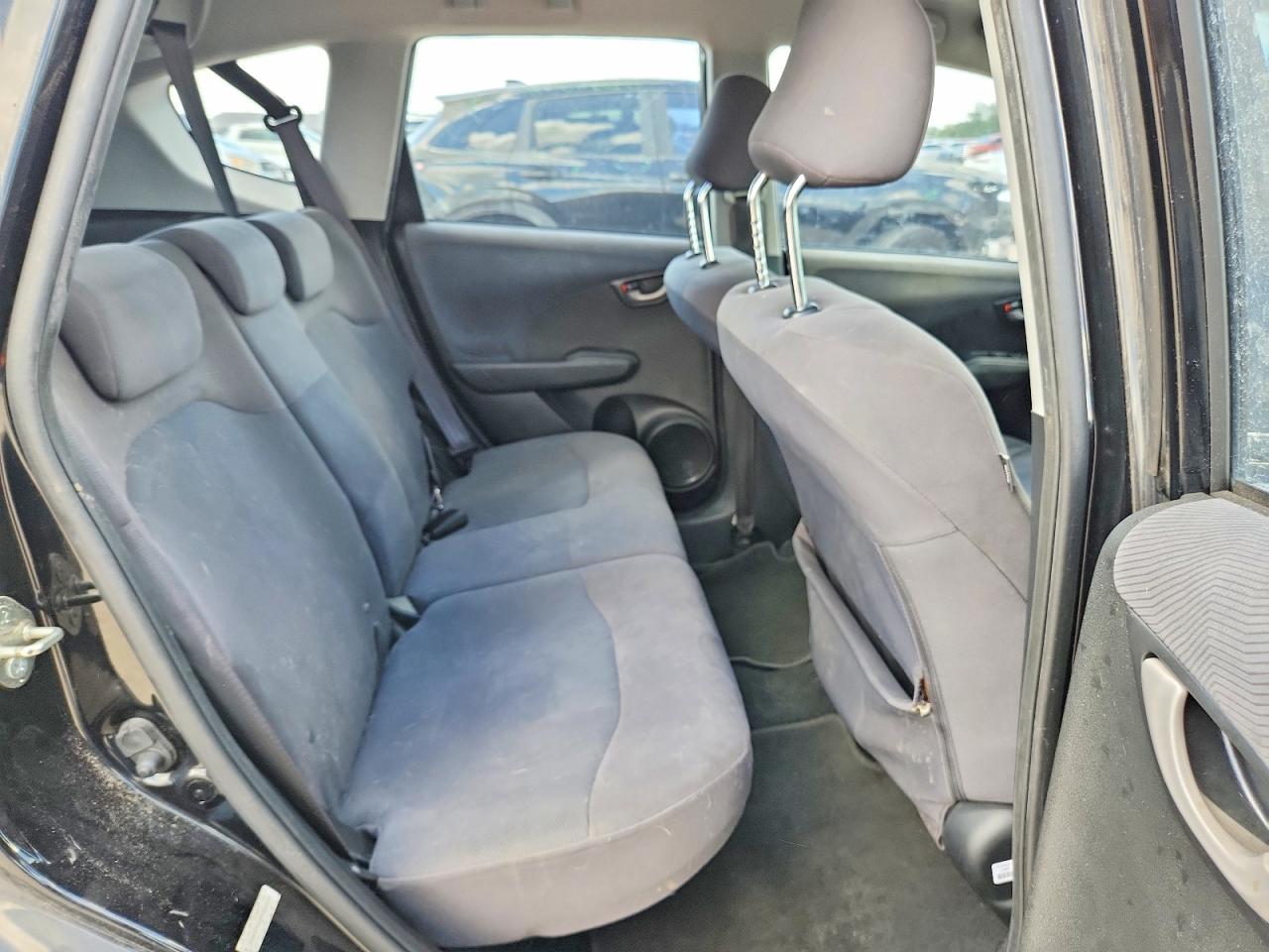 2010 Honda Fit Black vin: JHMGE8H28AS000546