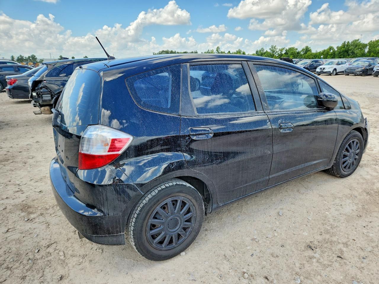 2010 Honda Fit Black vin: JHMGE8H28AS000546