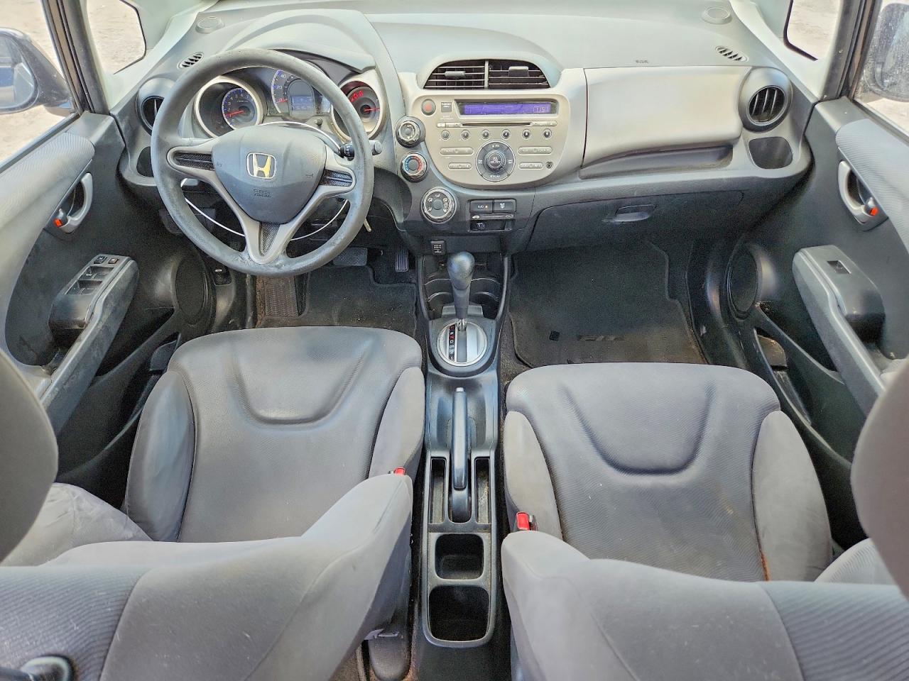 2010 Honda Fit Black vin: JHMGE8H28AS000546