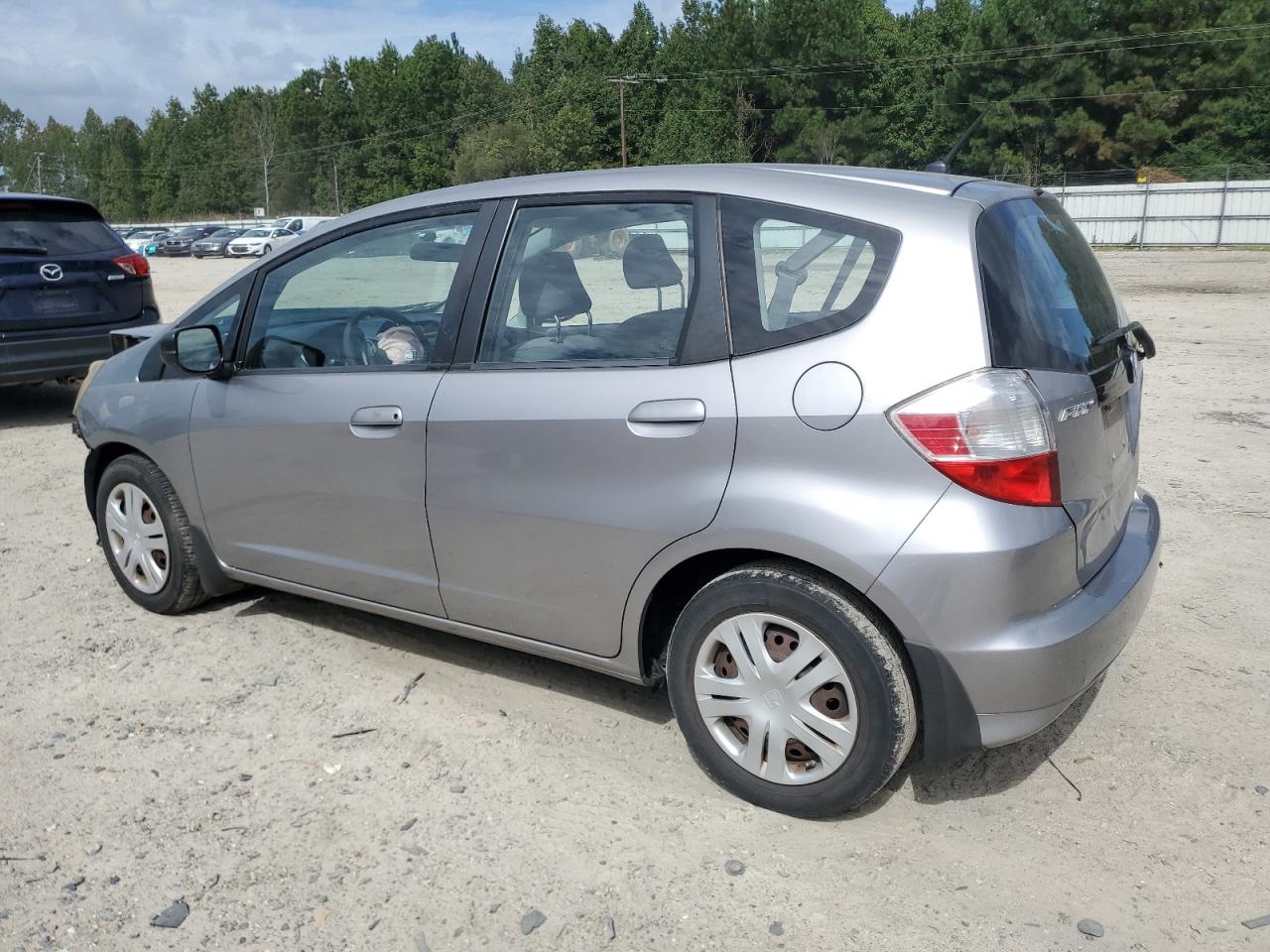2010 Honda Fit Silver vin: JHMGE8H28AS000725